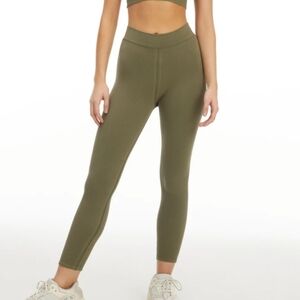 Good American Seamless Rib Leggings 3/4